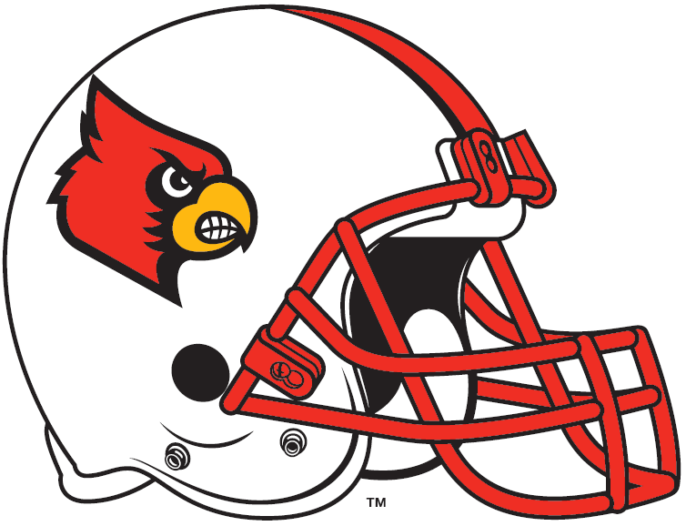 Louisville Cardinals 2007-2008 Helmet Logo t shirts DIY iron ons